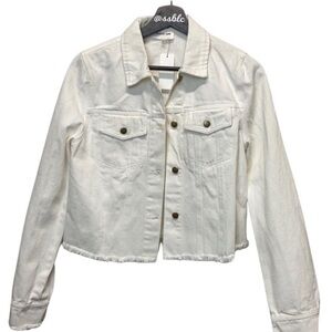 SUGAR LIPS CUTOFF JEAN JACKET SIZE EXTRA SMALL NWT
